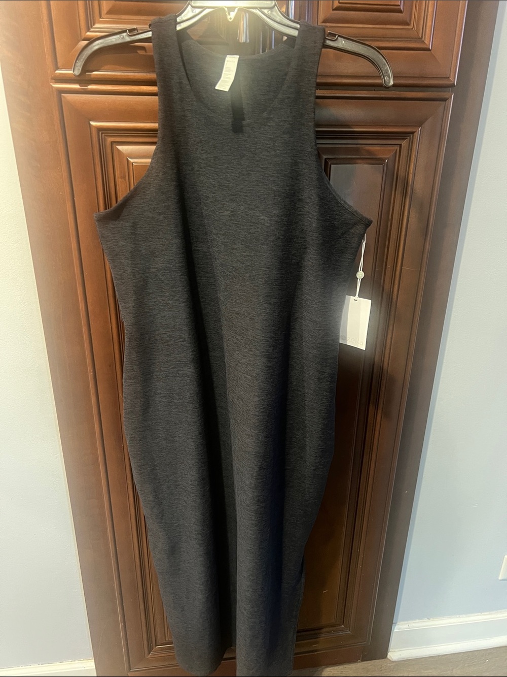 Sleeveless Black Maxi Dress